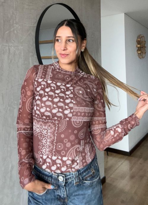 Camibuzo Mesh Pasley Café Magnífica