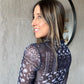 Camibuzo Mesh Pasley Azul Oscuro Magnífica