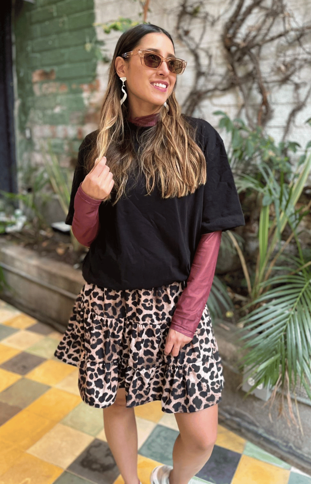 Classic Oversized T-shirt in 100% PIMA Cotton in Black 