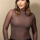Camibuzo Mesh para Mujer en Mayatex – Color Mocha Mousse