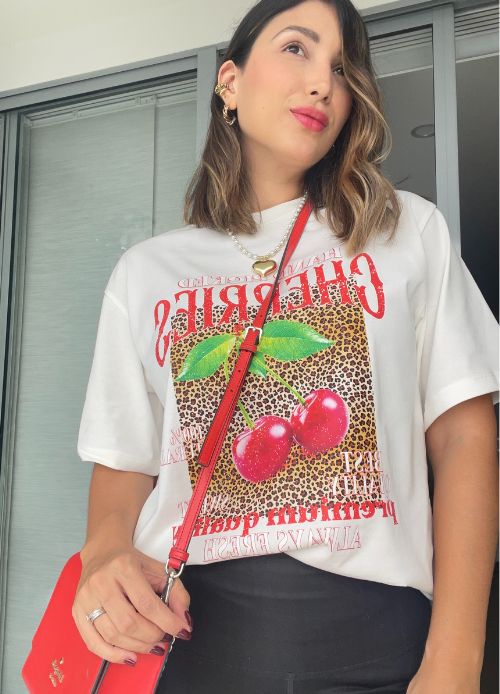Camiseta animal print mujer best sale